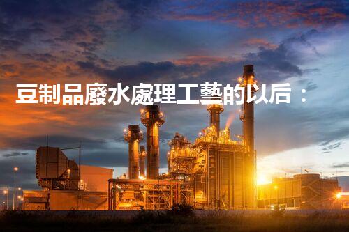 豆制品廢水處理工藝的以后：挑戰(zhàn)與突破？
